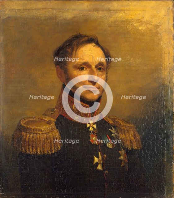 Portrait of Pyotr K. Essen (1772-1844), 1822. Creator: George Dawe.