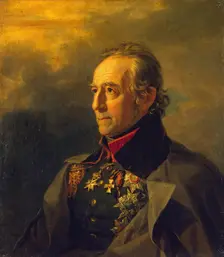Portrait of Pyotr K. Suchtelen (1751-1836) (1st), 1820. Creator: George Dawe