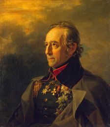 Portrait of Pyotr K. Suchtelen (1751-1836) (1st), 1820. Creator: George Dawe