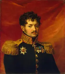 Portrait of Pyotr P. Zagryazhsky (1781-1849), 1823. Creator: Workshop of George Dawe