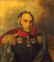 Portrait of Pyotr P. Schroeder (1770-1824), 1822. Creator: George Dawe