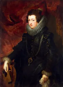 Portrait of Queen Elisabeth of France (1602-1644), Queen consort of Spain, c1628-1629. Artist: Peter Paul Rubens