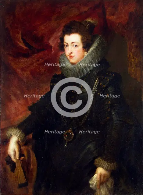 'Portrait of Queen Elisabeth of France (1602-1644), Queen consort of Spain, c1628-1629. Artist: Peter Paul Rubens