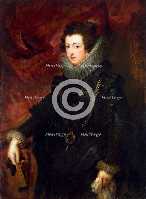 'Portrait of Queen Elisabeth of France (1602-1644), Queen consort of Spain, c1628-1629. Artist: Peter Paul Rubens