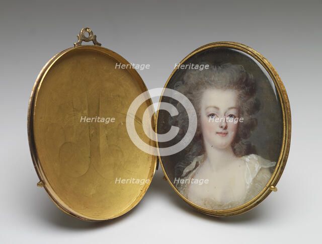 Portrait of Queen Marie Antoinette, c 1774. Creator: Unknown.