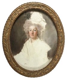 Portrait of Queen Marie Antoinette of France (1755-1793), 1791-1792. Creator: Kucharski, Alexandre (1741-1819)