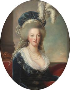 Portrait of Queen Marie Antoinette of France (1755-1793). Creator: Vigée Le Brun, Louise Élisabeth, after