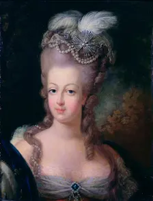 Portrait of Queen Marie Antoinette of France 1775. Artist: Jean-Baptiste André Gautier d'Agoty