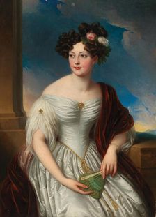 Portrait of Queen Pauline Therese of Württemberg (1800-1873), 1831. Creator: Ender, Johann Nepomuk (1793-1854)
