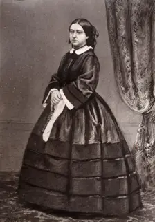 Portrait of Queen Victoria, 1851. Creator: Unknown