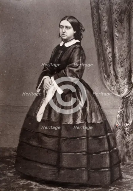 Portrait of Queen Victoria, 1851. Creator: Unknown.