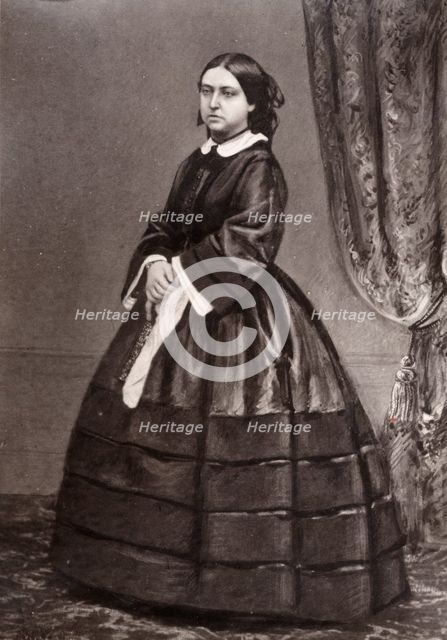 Portrait of Queen Victoria, 1851. Creator: Unknown.