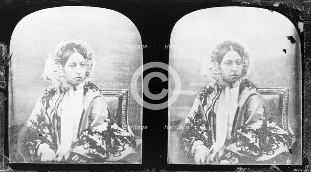Portrait of Queen Victoria, c1840. Creator: Unknown.