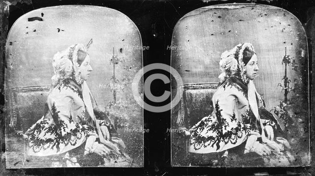Portrait of Queen Victoria, c1840. Creator: Unknown.