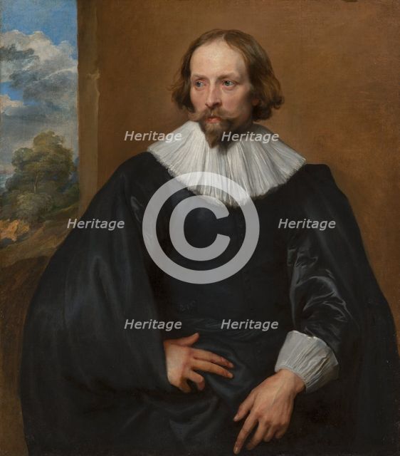 Portrait of Quintijn Symons (1592-after 1646). Creator: Anthony van Dyck.