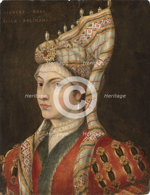 Portrait of Roxelana. Creator: Titian, (after .