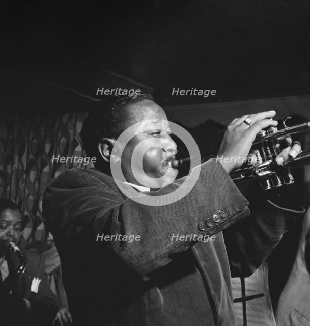 Portrait of Roy Eldridge, Spotlite (Club), New York, N.Y., ca. Nov. 1946. Creator: William Paul Gottlieb.