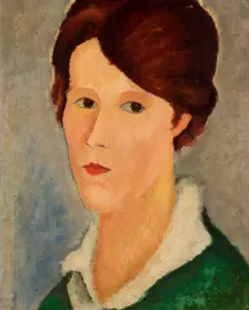 Portrait of Róza Aleksandrowicz-Study of the Head, 1918. Creator: Pierre-Edouard Baranowski