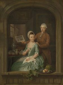 Portrait of Robert Muys and his Wife Maria Nozeman, 1778. Creator: Nicolaas Muys