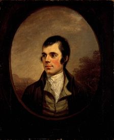 Portrait of Robert Burns (1759-1796), 1787. Creator: Nasmyth, Alexander (1758-1840)