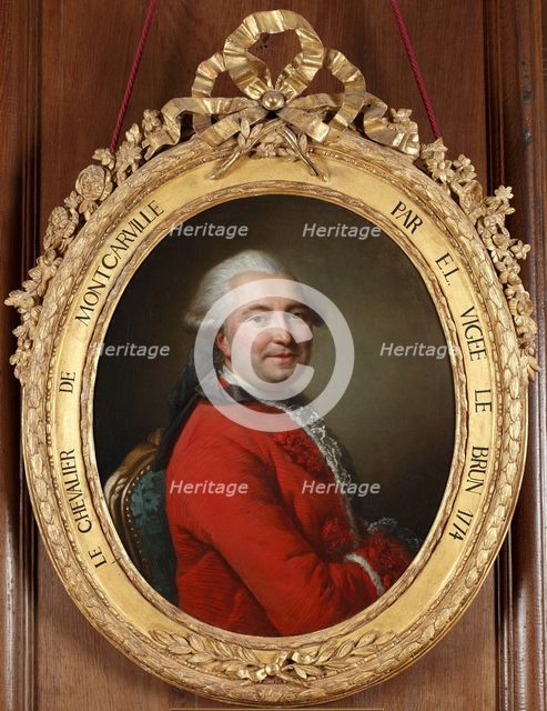 Portrait of Robert Benêt de Montcarville (1698-1771), ca 1770.