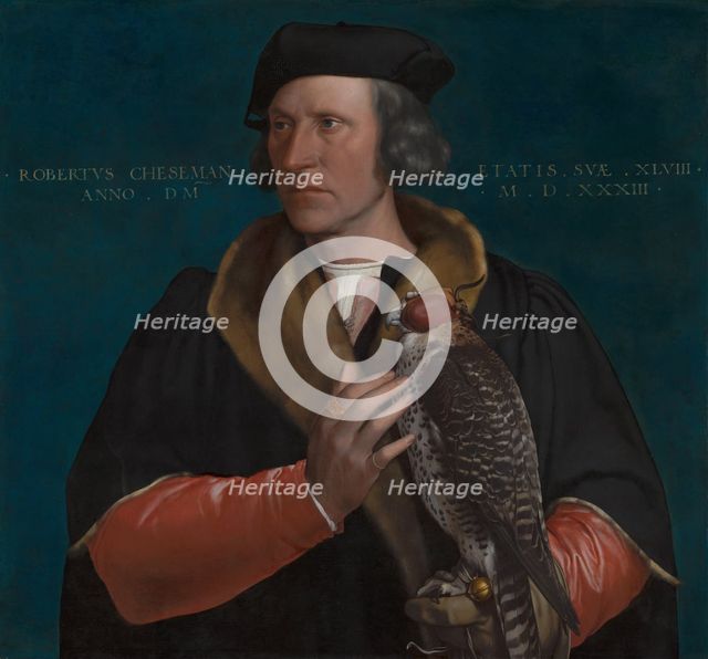 Portrait of Robert Cheseman (1485-1547). Creator: Hans Holbein the Younger.