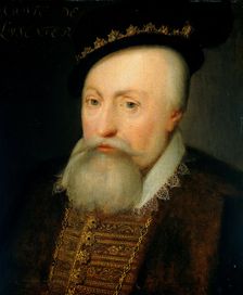 Portrait of Robert Dudley (1532-88), Earl of Leicester, c.1609-c.1633. Creator: Workshop of Jan Antonisz van Ravesteyn