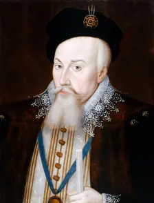 Portrait of Robert Dudley, Earl of Leicester, c1587. Artist: William Segar