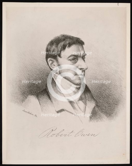 Portrait of Robert Dale Owen (1801-1877), Before 1876. Creator: Unknown.