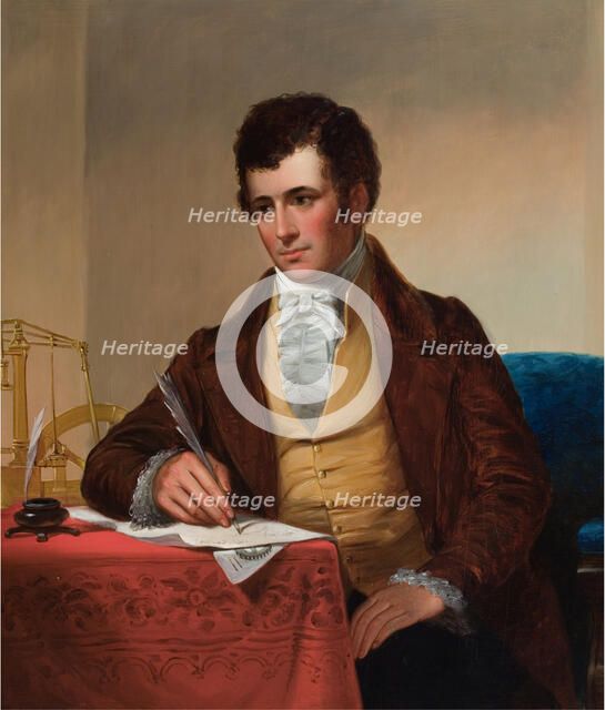 Portrait of Robert Fulton (1765-1815), 1852.