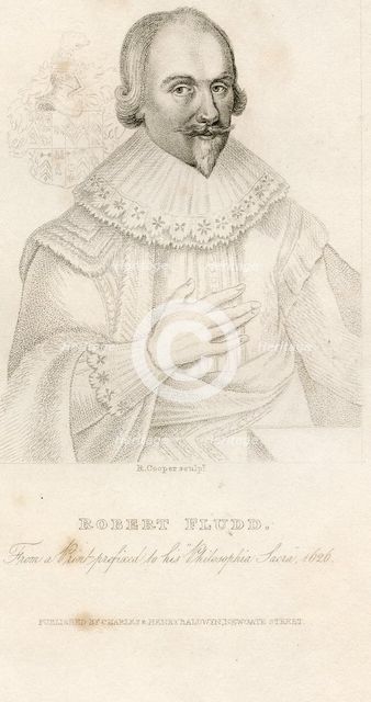 Portrait of Robert Fludd (1574-1637), 1626. Artist: Anonymous  