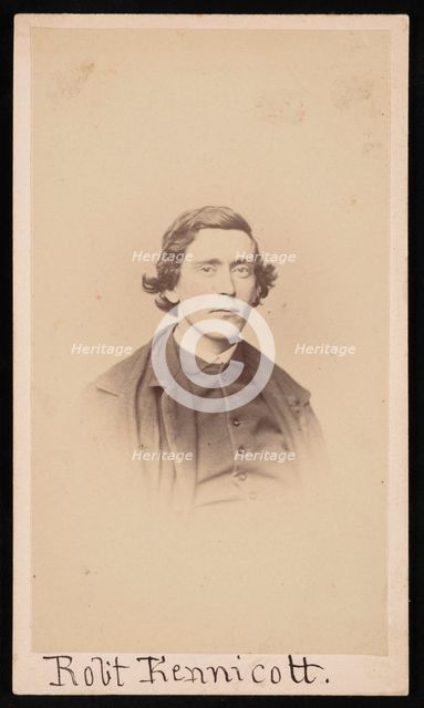 Portrait of Robert Kennicott (1835-1866), Before 1866. Creator: Unknown.