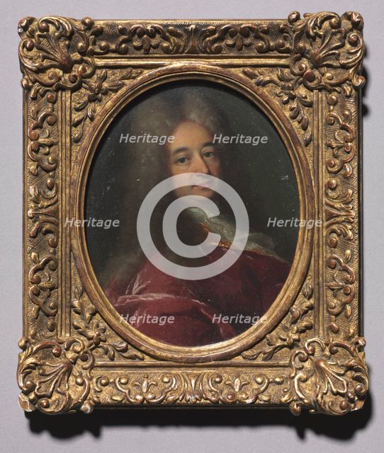 Portrait of Robert Levrac-Tournières, 1705-1710. Creator: Unknown.