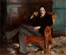 Portrait of Robert Louis Stevenson (1850-1894), 1887