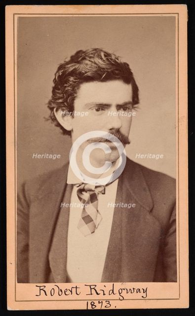 Portrait of Robert Ridgway (1850-1929), April 1873. Creator: Ulke Bros.