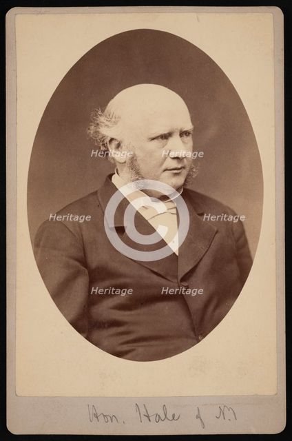 Portrait of Robert Safford Hale (1822-1881), Before 1881. Creator: Samuel Montague Fassett.