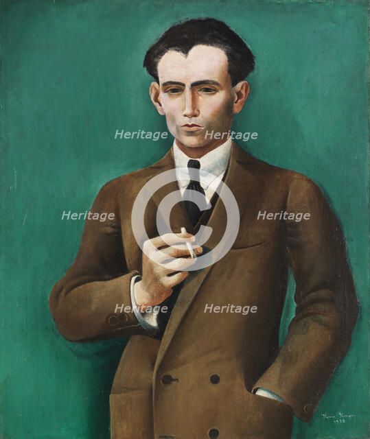 Portrait of Robert von Mendelssohn, 1928. Creator: Singer, Ilona (1905-1944).
