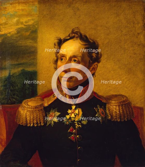Portrait of Robert Ye. Renny (1767-1832), 1822. Creator: George Dawe.