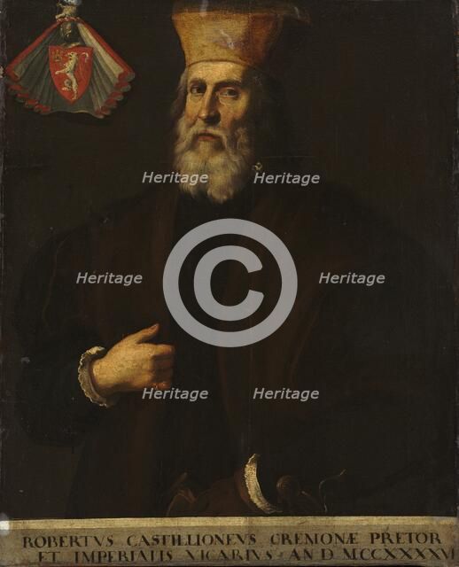 Portrait of Roberto Castiglione, early 1600s. Creator: Unknown.