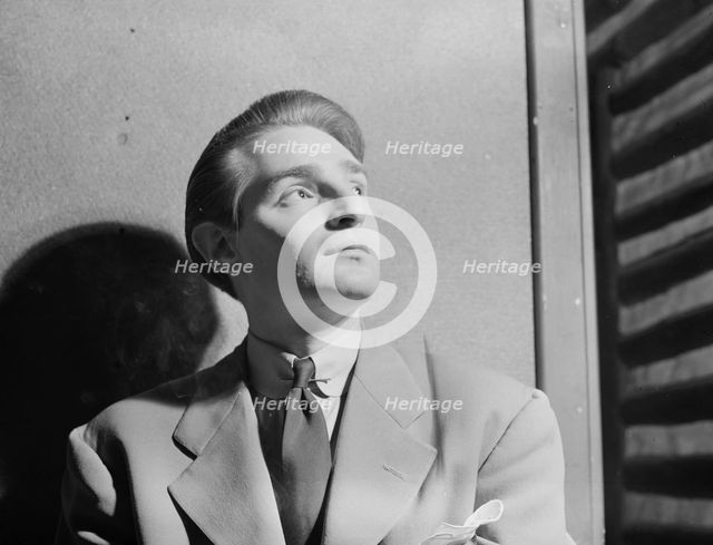 Portrait of Rod Raffel, New York, N.Y., 1946. Creator: William Paul Gottlieb.