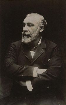 Portrait of Rodolphe Julian (1839-1907), c. 1890. Creator: Anonymous