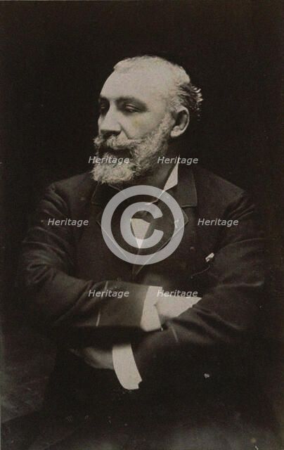 Portrait of Rodolphe Julian (1839-1907), c. 1890. Creator: Anonymous.