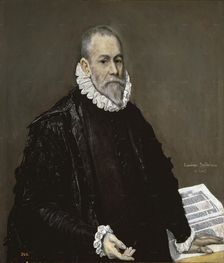 Portrait of Rodrigo de la Fuente, between 1582 and 1585. Creator: El Greco