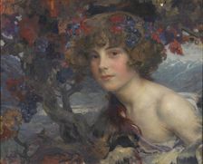 Portrait of Roger Alexandre Guy, Count Colonna-Walewski, 1917. Creator: Edgard Maxence