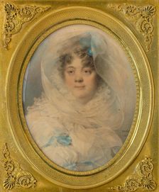 Portrait of Rosalie Dugazon (1755-1821), 1813. Creator: Isabey, Jean-Baptiste (1767-1855)