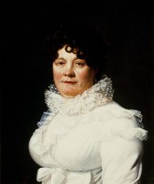 Portrait of Rosalie Dugazon (1755-1821), c. 1810. Creator: Riesener, Henri-Françoiss (1767-1828)