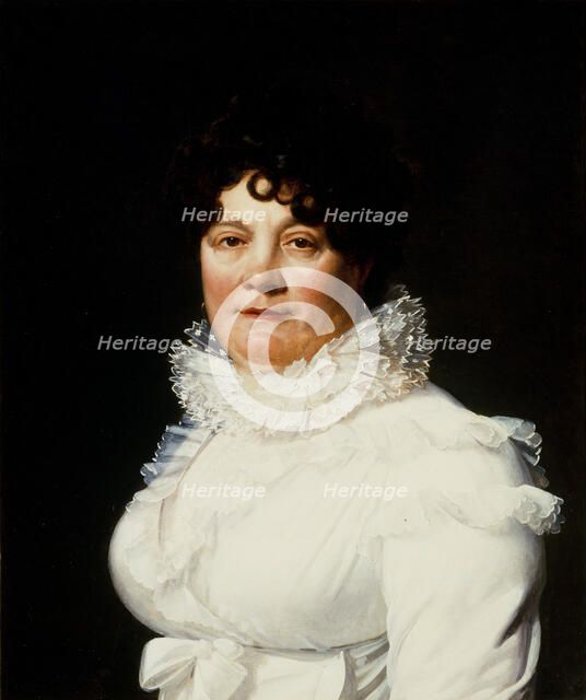 Portrait of Rosalie Dugazon (1755-1821), c. 1810. Creator: Riesener, Henri-Françoiss (1767-1828).