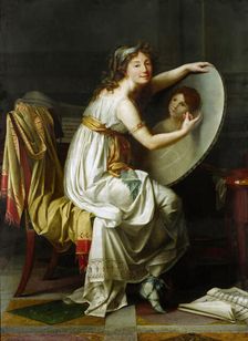 Portrait of Rose Adélaïde Ducreux, c. 1800. Creator: David, Jacques Louis (1748-1825)