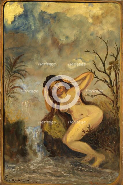 Portrait of Rose Marie, 1916. Creator: Louis Michel Eilshemius.