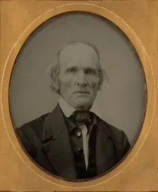 Portrait of Roswell Page, about 1855. Creator: Unknown